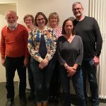 Der neue Vorstand des Kulturrats Lippstadt mit der bisherigen Vorsitzenden (v. li. n. re.): Thomas Kampik, Dagmar Liebscher, Daniela Daus, Dr. Yasmine Freigang, Sabine Brölemann-Dalhoff, Bernd Passgang. Foto: Kulturrat Lippstadt